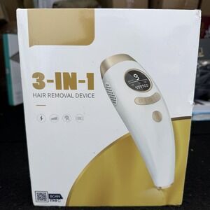 IPL 3-in-1 Hair Removal Device Model AI01 Home Use 9 Energy Levels 36W Corded